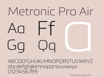 MetronicProAir Version 2.001图片样张