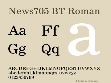 News705 BT Roman Version 1.01 emb4-OT图片样张