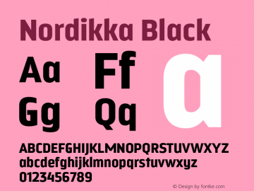 Nordikka-Black Version 1.000图片样张