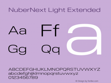 NuberNext Light Extended Version 001.002 February 2020图片样张