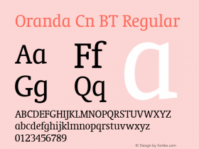 Oranda Cn BT Version 1.01 emb4-OT图片样张