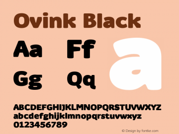 Ovink-Black 1.000图片样张