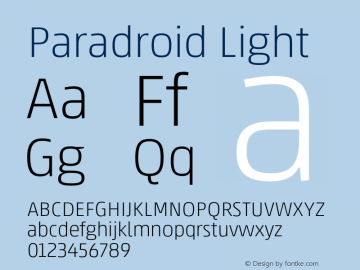 Paradroid Light Version 001.000 Nov 2017图片样张