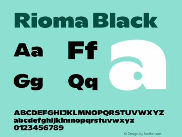 Rioma Black Version 1.000图片样张