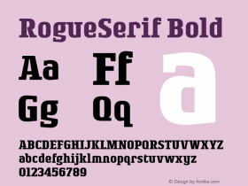 RogueSerif-Bold 001.000图片样张