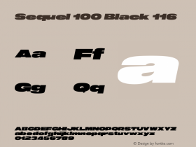 Sequel 100 Black 116 Version 3.000图片样张