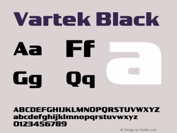 Vartek Black Version 001.000 November 2020图片样张