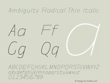 Ambiguity Radical Thin It Version 1.00, build 10, s3图片样张