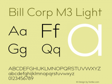 Bill Corp M3 Light Version 3.000图片样张