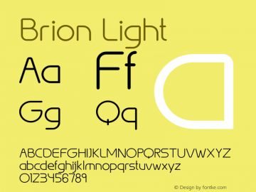 Brion-Light 1.0图片样张