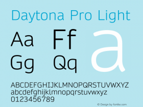 Daytona Pro Light Version 1.00图片样张