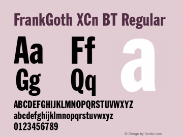 FrankGoth XCn BT Version 1.01 emb4-OT图片样张