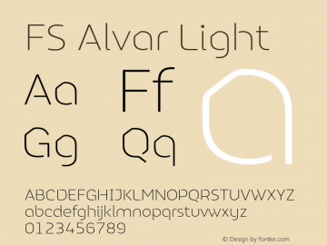 FSAlvar-Light Version 2.01图片样张