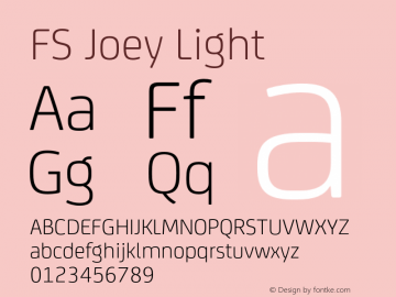 FSJoey-Light Version 6.01图片样张