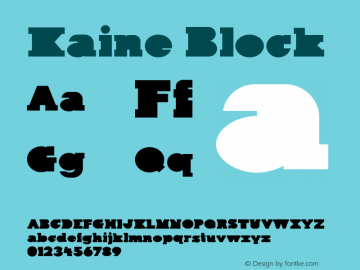 Kaine-Block 1.000图片样张
