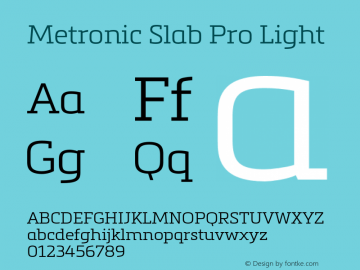 Metronic Slab Pro Light Version 1.000图片样张