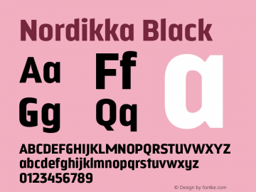 Nordikka-Black Version 1.000图片样张