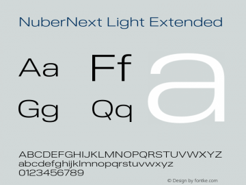 NuberNext Light Extended Version 001.002 February 2020图片样张