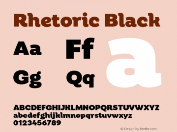 Rhetoric Black Version 2.000;FEAKit 1.0图片样张