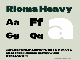 Rioma Heavy Version 1.000图片样张