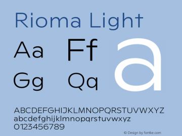 Rioma Light Version 1.000图片样张