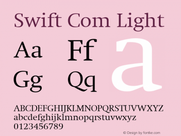 Swift Com Light Version 2.11图片样张