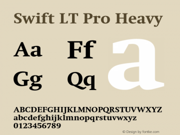 SwiftLTPro-Heavy Version 1.100;PS 001.001;hotconv 1.0.38图片样张