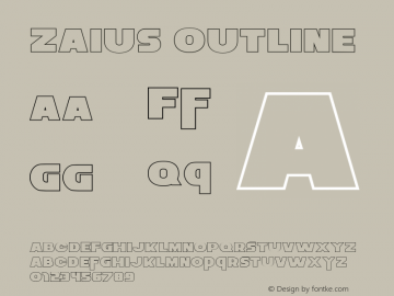 Zaius-Outline 1.000图片样张