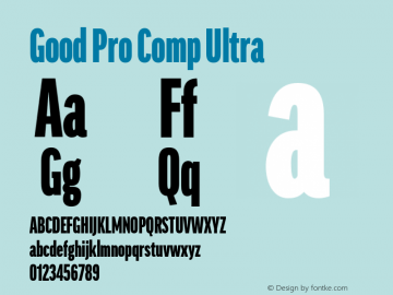 Good Pro Comp Ultra Version 7.60图片样张