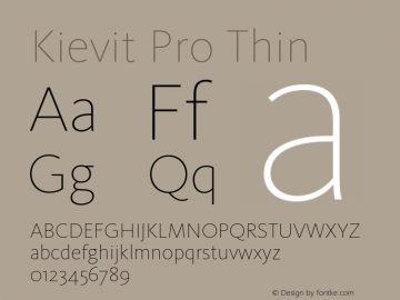Kievit Pro Thin Version 7.700, build 1040, FoPs, FL 5.04图片样张