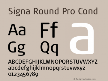 Signa Round Pro Cond Version 7.504; 2017; Build 1023图片样张