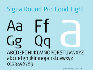 Signa Round Pro Cond Light Version 7.504; 2017; Build 1029图片样张