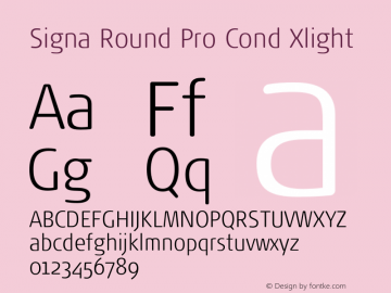 Signa Round Pro Cond Xlight Version 7.504; 2017; Build 1028图片样张