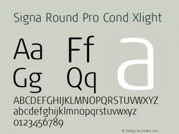 Signa Round Pro Cond Xlight Version 7.504; 2017; Build 1023图片样张