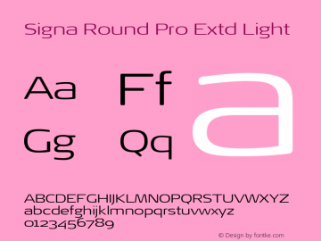 Signa Round Pro Extd Light Version 7.504; 2017; Build 1023图片样张