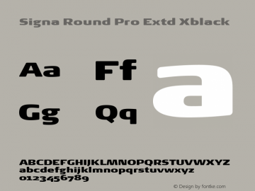 Signa Round Pro Extd Xblack Version 7.504; 2017; Build 1023图片样张