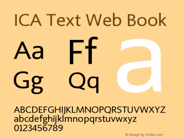 ICA Text Web Version 1.000图片样张