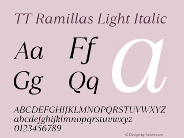 TT Ramillas Light Italic 1.000.21092020图片样张