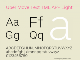 Uber Move Text TML APP Light Version 1.000图片样张