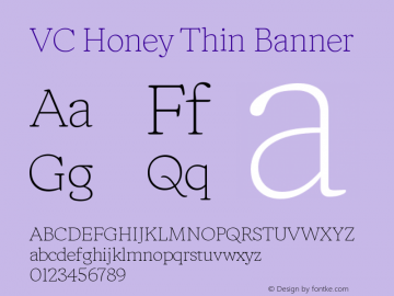 VC Honey Thin Banner Version 0.015;FEAKit 1.0图片样张