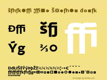 Fedra Sans Expert Bold 001.000 Font Sample