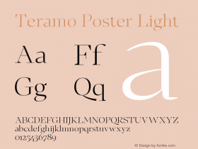 Teramo Poster Light Version 1.100;FEAKit 1.0图片样张