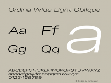 Ordina Wide Light Oblique Version 1.007;FEAKit 1.0图片样张