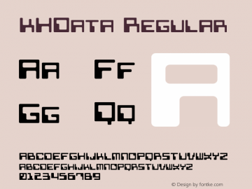 KHData Regular Version 1.000;FEAKit 1.0图片样张