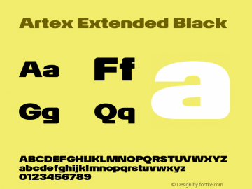 Artex Extended Black Version 1.005图片样张