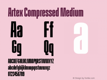 Artex Compressed Medium Version 1.005图片样张