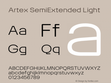 Artex SemiExtended Light Version 1.005图片样张