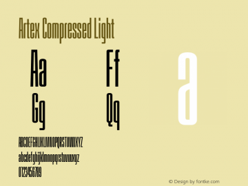 Artex Compressed Light Version 1.005图片样张