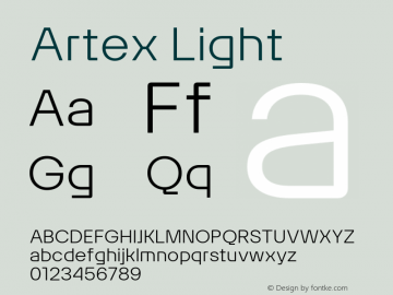 Artex-Light Version 1.005图片样张