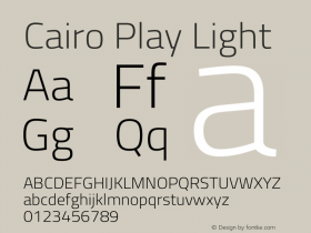 Cairo Play Light Version 3.119图片样张